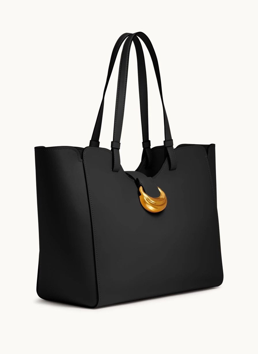 Donna Karan Women's Valley Stream Large Leather Tote Bag for Everyday Luxury