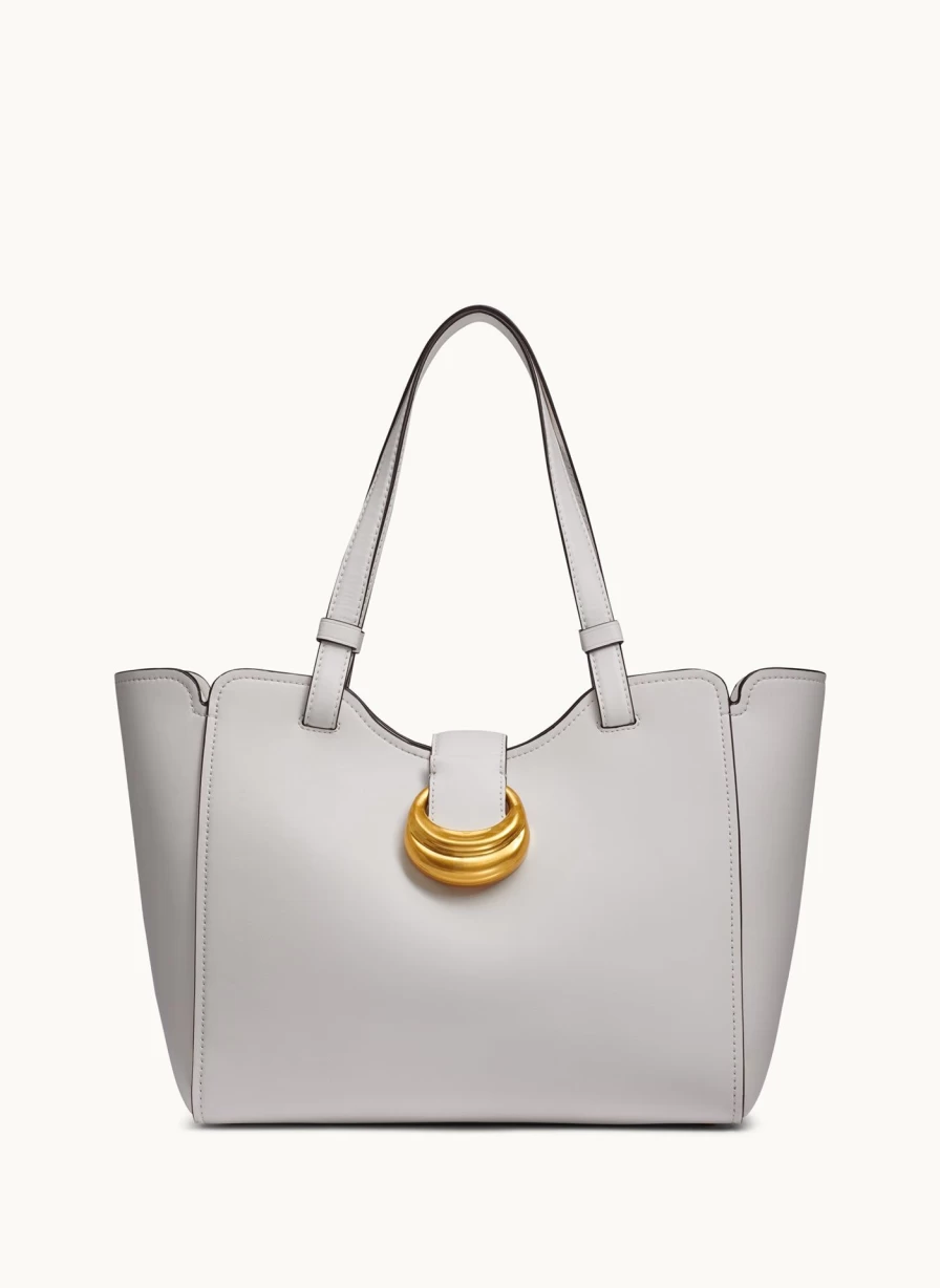 Donna Karan Women's Valley Stream Leather Tote Bag – Stylish Designer Handbag for Everyday Use
