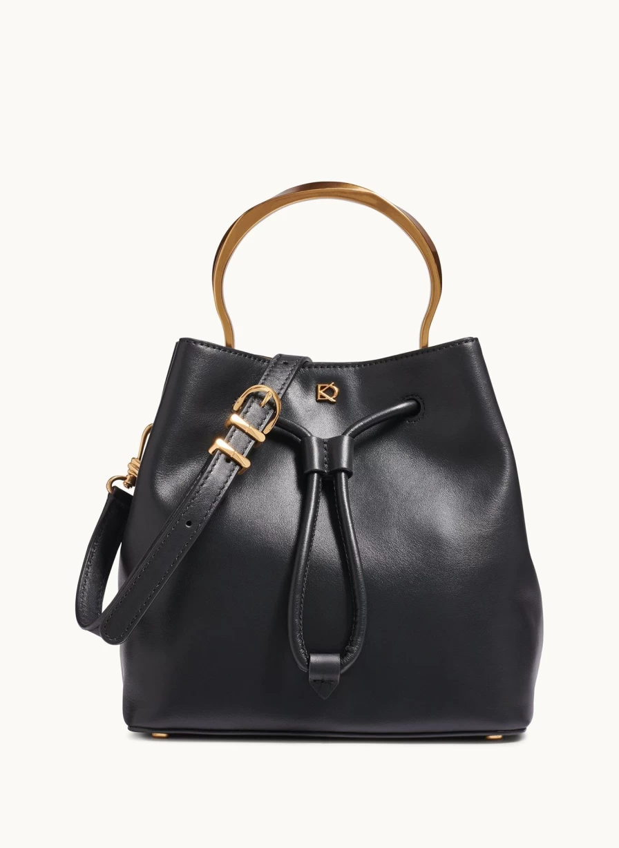 Donna Karan Women's Lawrence Leather Bucket Bag - Stylish Designer Handbag for Women