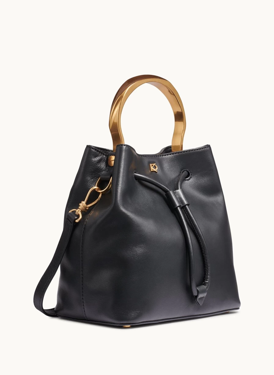 Donna Karan Women's Lawrence Leather Bucket Bag - Stylish Designer Handbag for Women
