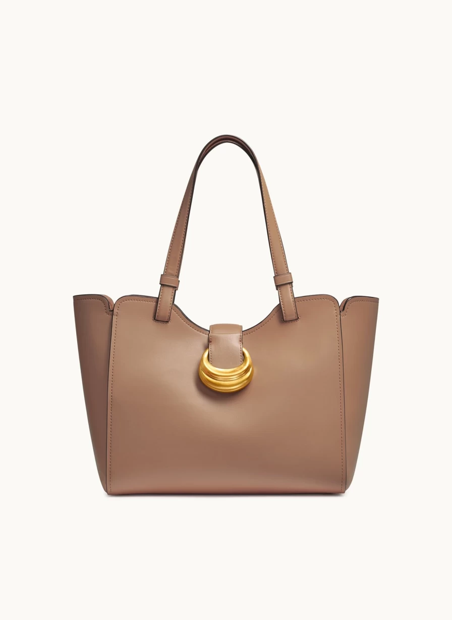 Donna Karan Women's Valley Stream Leather Tote Bag - Stylish Designer Handbag for Everyday Use