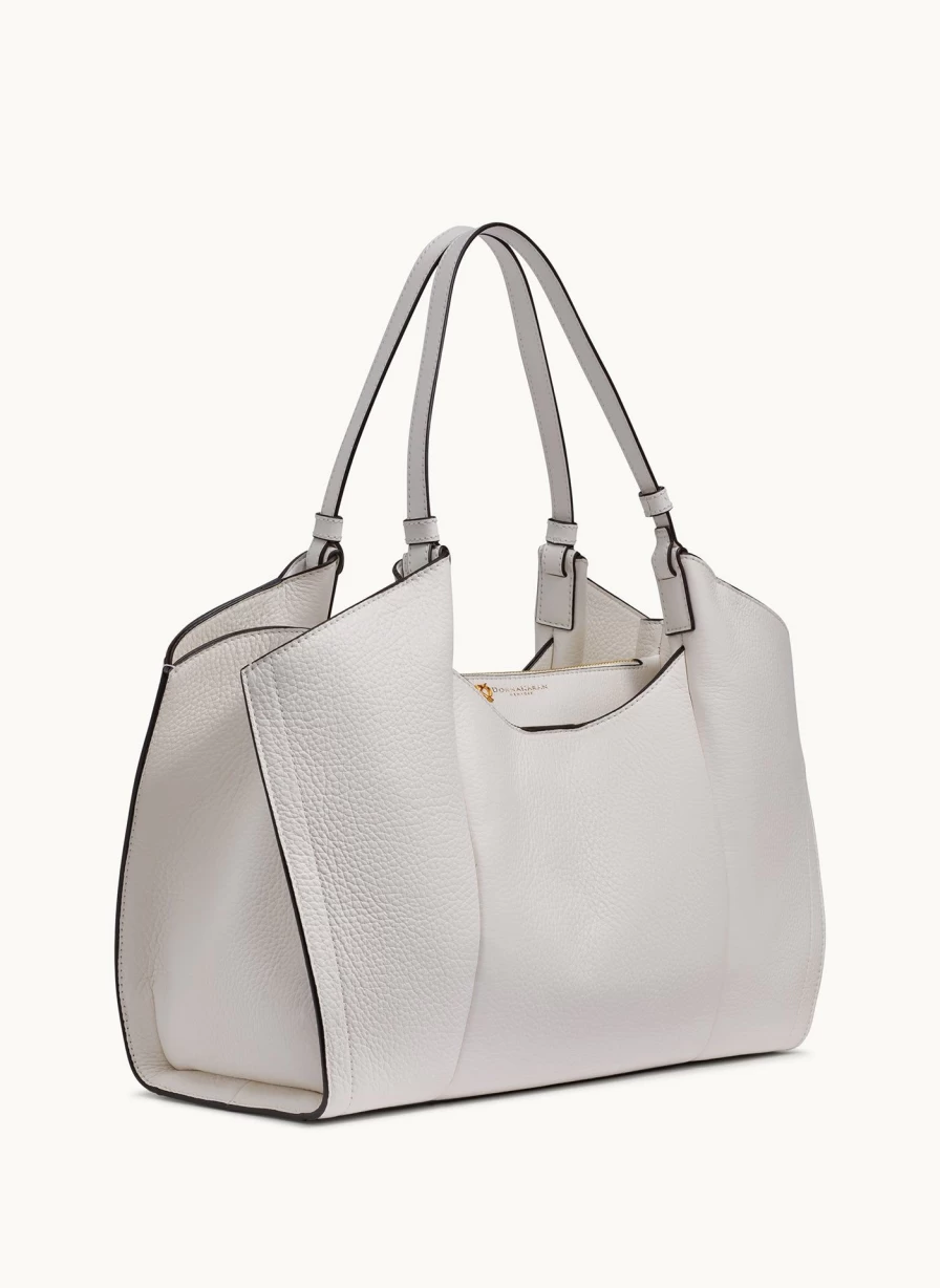 Donna Karan Women's Wainscott Leather Tote Bag - Stylish Designer Handbag for Everyday Use