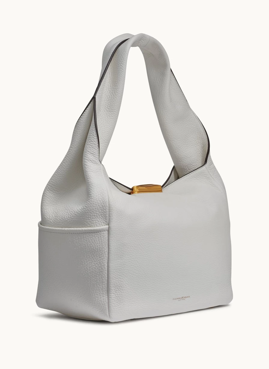 Donna Karan Women's Amagansett Leather Shoulder Bag - Stylish & Functional Handbag for Everyday Use