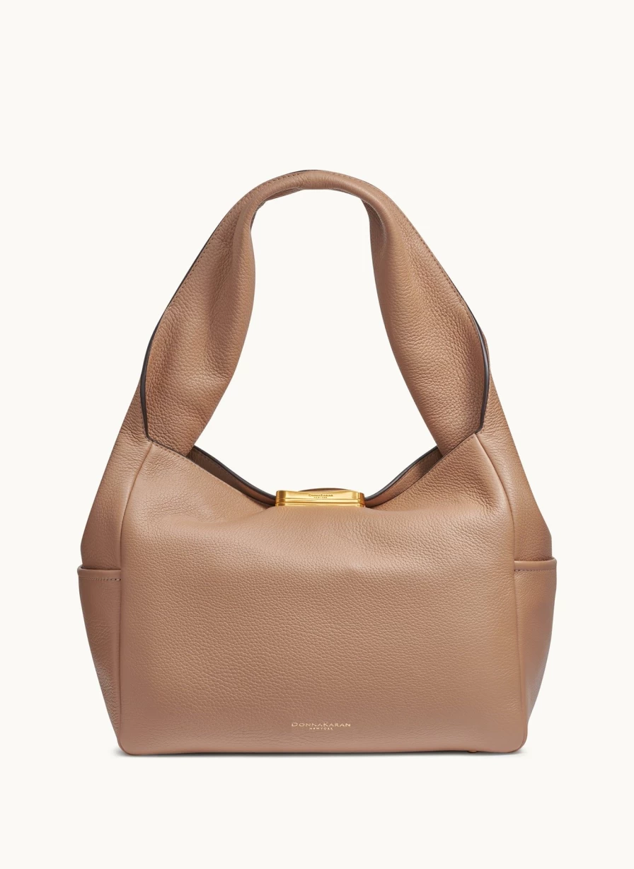 Donna Karan Women's Amagansett Leather Shoulder Bag - Stylish Designer Handbag for Women