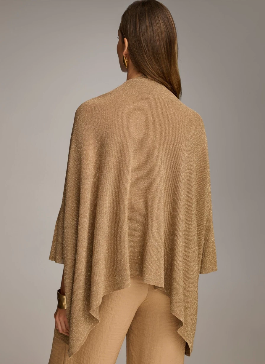 Donna Karan Women's Lurex Cardigan - Sparkling Knitwear for Elegant Outfits