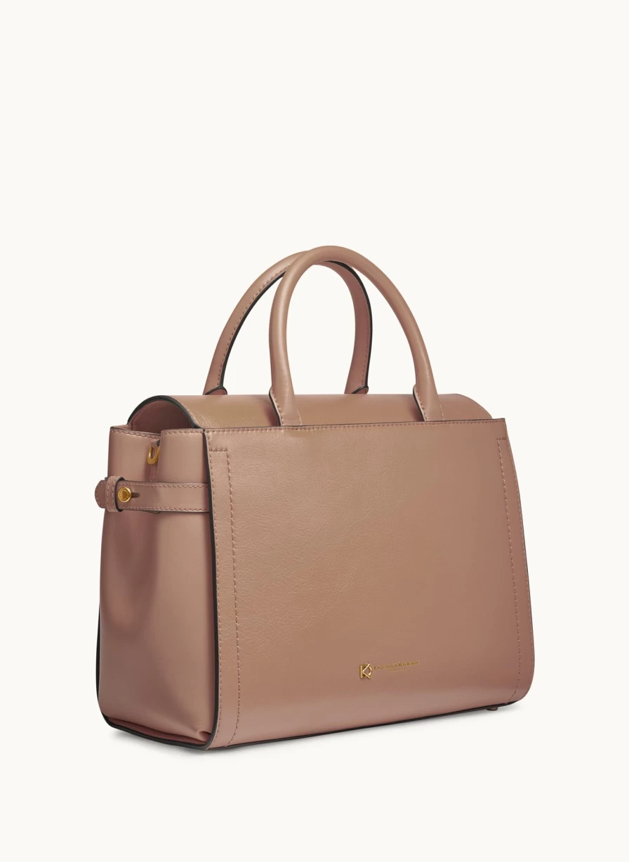 Donna Karan Women's Roslyn Satchel Handbag - Stylish Leather Tote for Everyday Use
