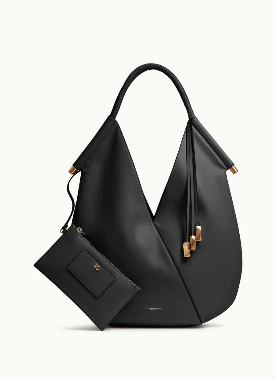 Donna Karan Women's Baldwin Large Shoulder Bag - Stylish & Spacious Designer Handbag