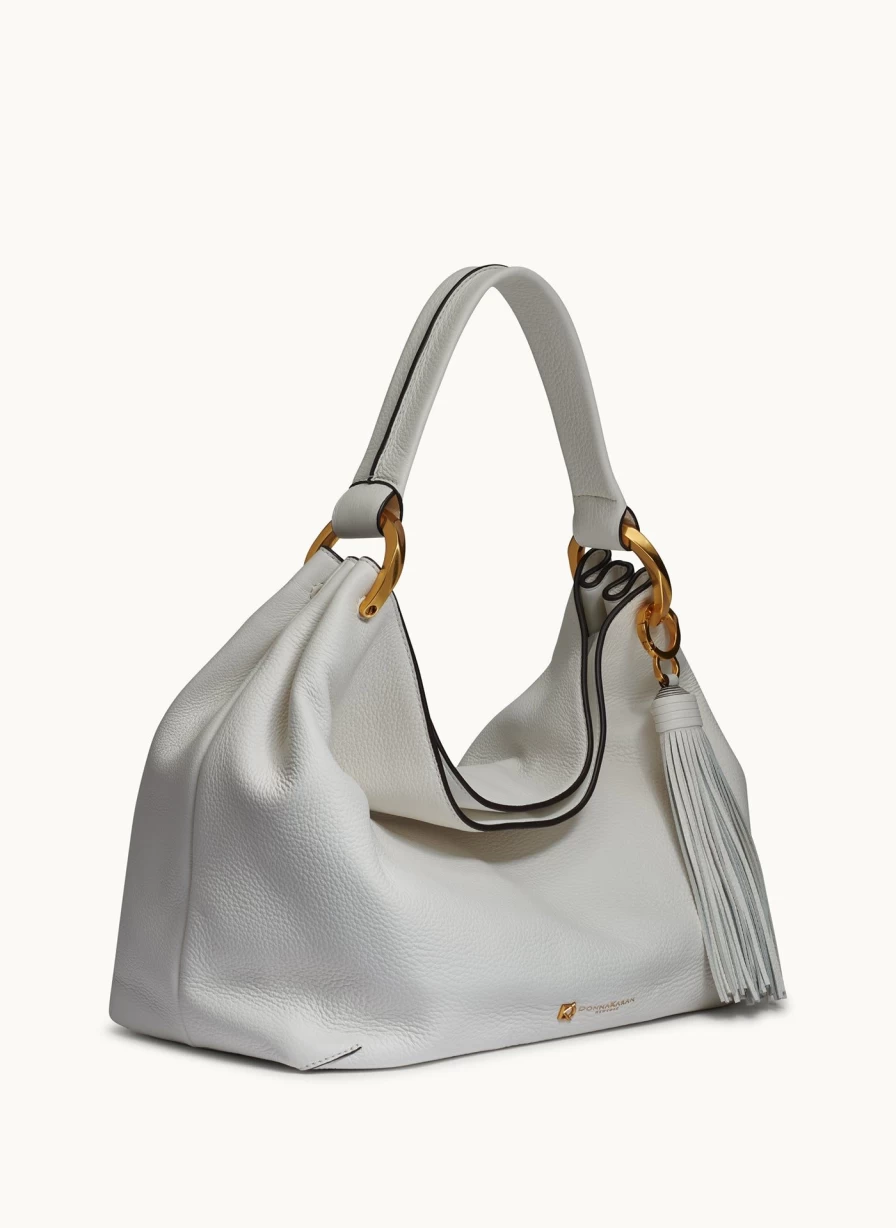 Donna Karan Women's Glenwood Leather Shoulder Bag - Stylish Designer Handbag for Women