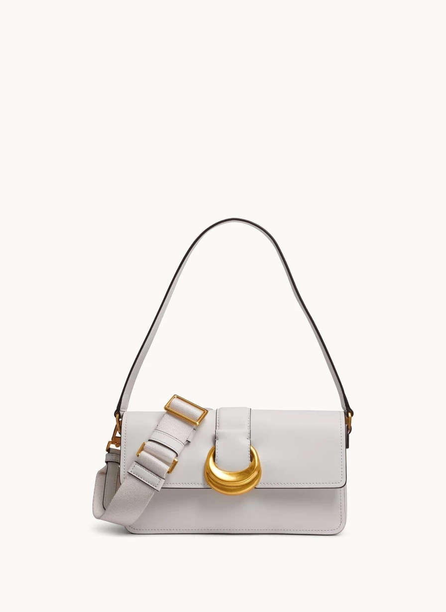 Donna Karan Women's Valley Stream Leather Shoulder Bag - Fashionable Designer Handbag for Everyday Use
